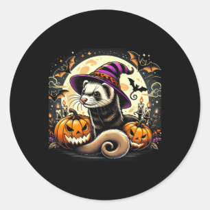 Adesivo Ferret Witch Halloween - Bats Bats de Pumpkin Spoo