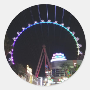 Adesivo Ferris Wheel em Alto Cilindro Las Vegas #3 Sticker