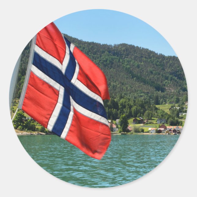 Adesivo Ferro-ro na Noruega (Frente)