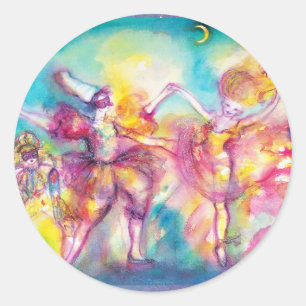Adesivo FESTA À FANTASIA, Máscaras de Carnaval, Dança, Mús