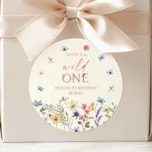 Festa de Aniversário de 1 Ano do(a) Selvagem Flor 