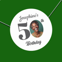 Festa de Aniversário de 50 Anos com Foto Ousada