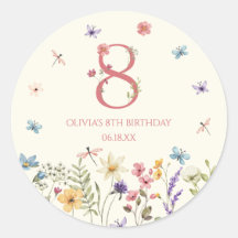 Festa de Aniversário de 8 anos da Borboleta Flor S