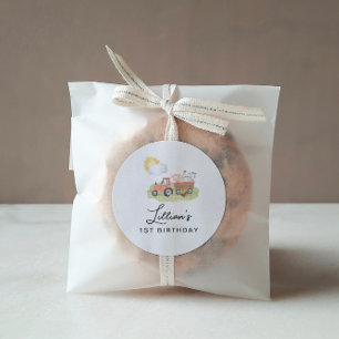 Adesivo Festa de aniversário de animais de exploração