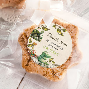 Adesivo Festa de aniversário de Apresentação de Répteis