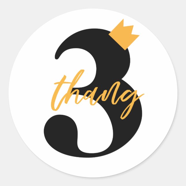 Adesivo Festa de Aniversário de criança Hip Hop "Nada além (Frente)