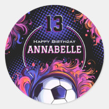 Festa de aniversário de futebol