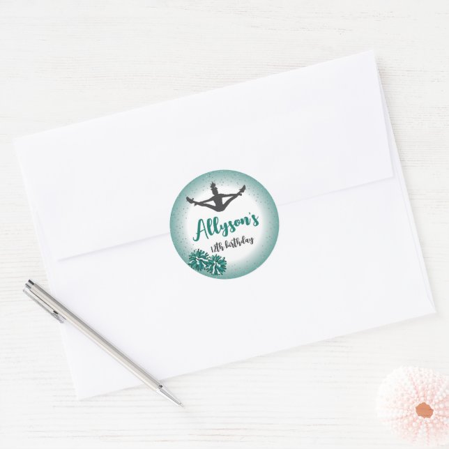 Adesivo Festa de aniversário De Liderança De Animação, Qua (Envelope)