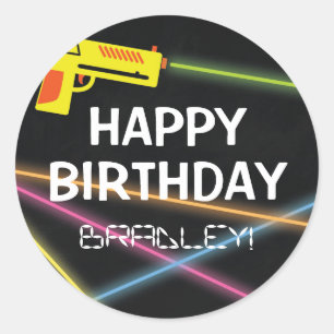 Adesivo Festa de aniversário DE MARCA DE LASER PARA CRIANÇ