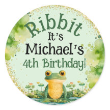 Festa de aniversário de Sapo