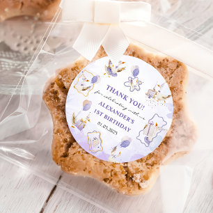 Adesivo Festa de aniversário do ganso do bobo