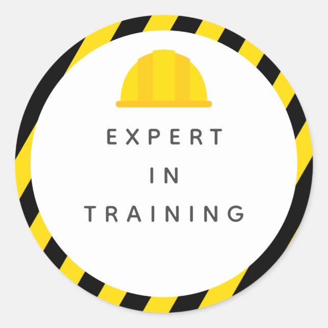 Adesivo Festa de aniversário do Tema de Construção (Frente)