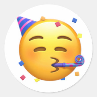 Adesivo Festa de aniversário Emoji