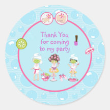 Festa de aniversário Pamper Spa Girls