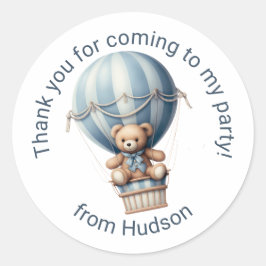 Adesivo Festa de Balões de Ar Quente