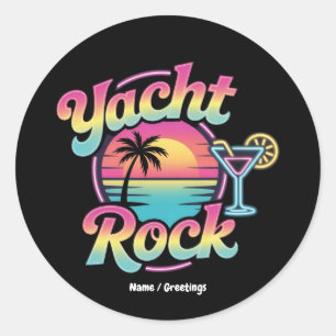 Adesivo Festa de Barco de Yacht Rock Desbotado – Sons Suav
