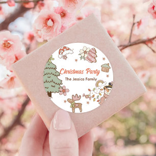 Adesivo Festa de Biscoitos de Natal