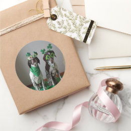 Adesivo Festa de Cães de Dia de São Patrício