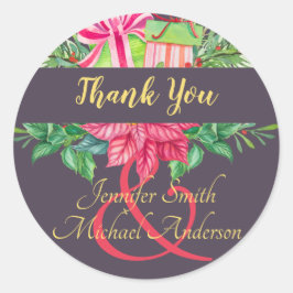 Adesivo Festa de Casais Poinsettia Ampersand Roxo