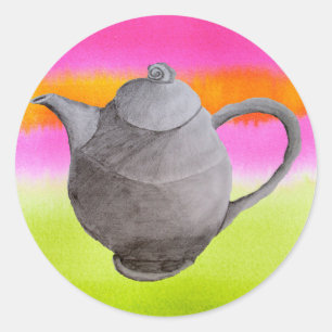 Adesivo Festa de chá de Arty Teapot