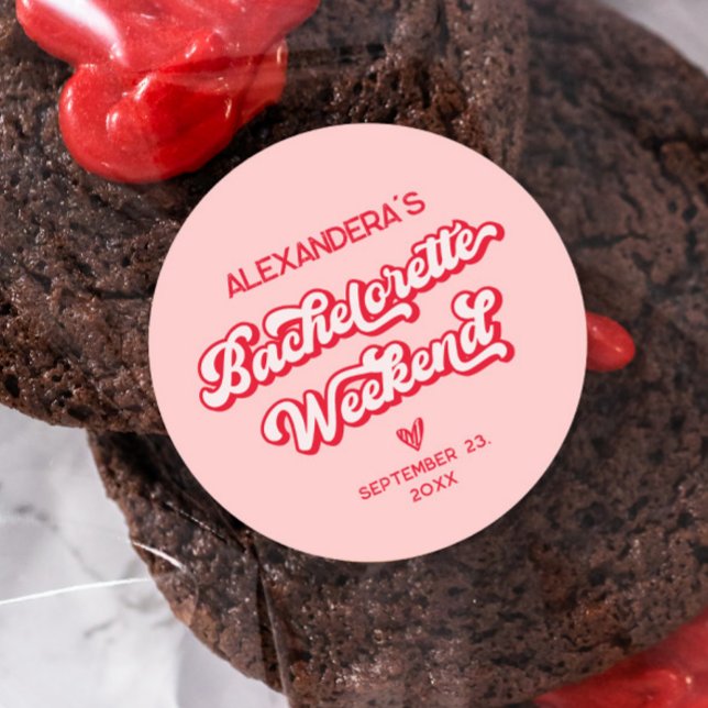 Adesivo Festa de Despedida de Solteira em Las Vegas com as (Criador carregado)