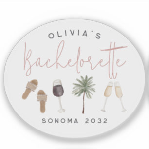 Adesivo Festa de Despedida de Solteira Personalizada no Pa