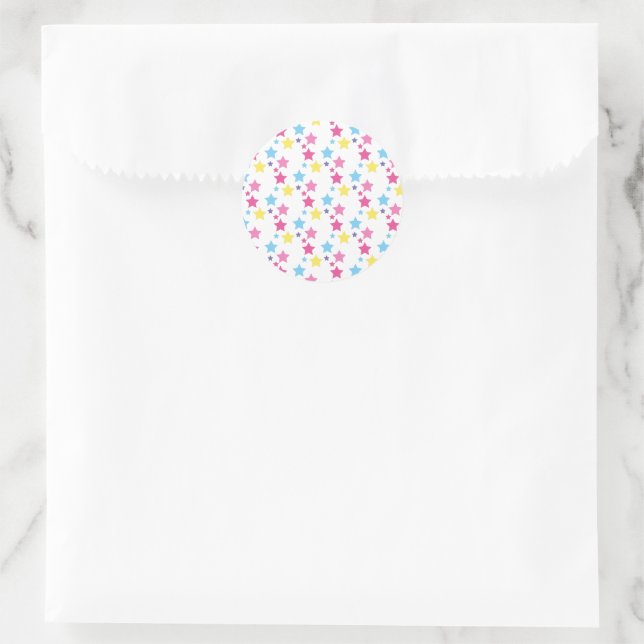 Adesivo Festa de Estrelas Arco-íris ilusima (Bolsa)