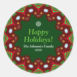 Adesivo Festa de Festas de Férias de Natal