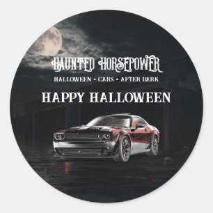 Adesivo Festa de Halloween de Carro Americano Assustador