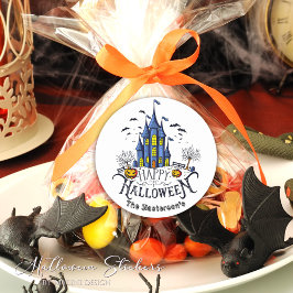 Adesivo Festa de Halloween Feliz para Crianças Halloween