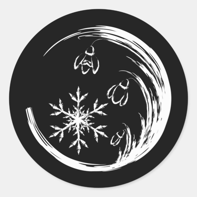 Adesivo Festa de inverno (Frente)