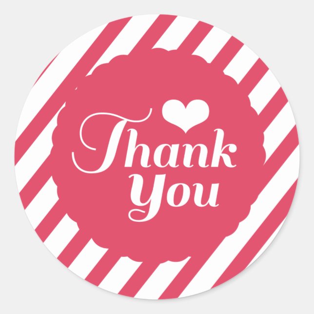 Adesivo Festa de Namorados de Amor XOXO Obrigado (Frente)