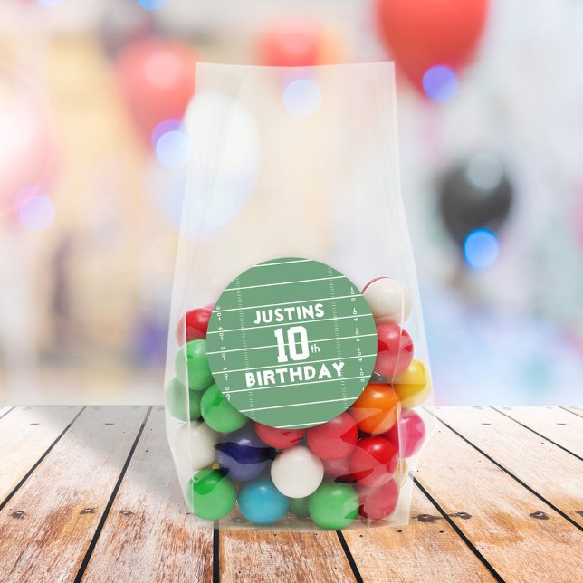 Adesivo Festa de Números de Futebol de Esportes Cujos Dias (Criador carregado)