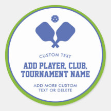Festa de Piceball Paddles Blue Green Personalizado