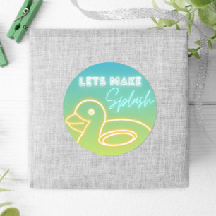 Adesivo Festa de Piscina