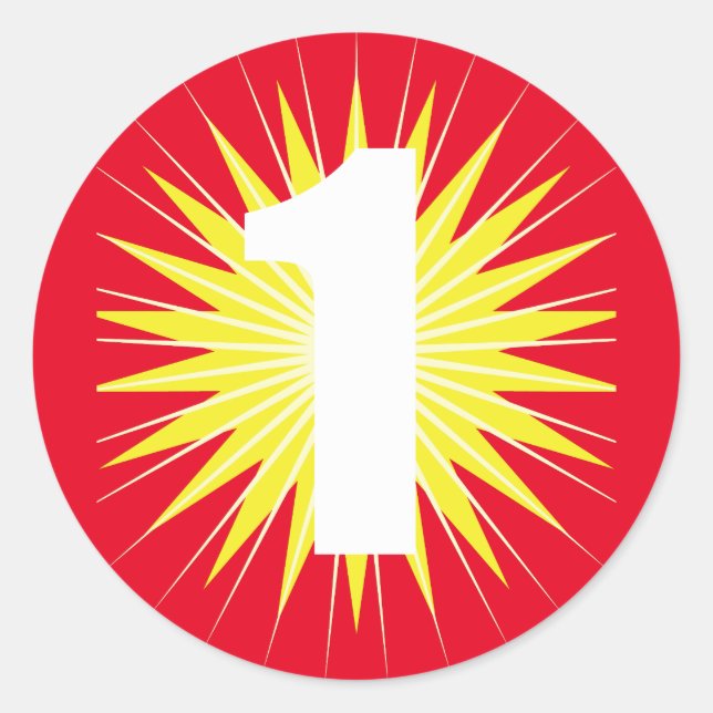 Adesivo Festa de primeiro aniversario Cópula Maravilhosa (Frente)