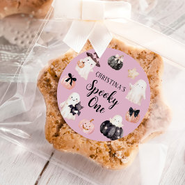 Adesivo Festa de primeiro aniversario de Menina de Hallowe