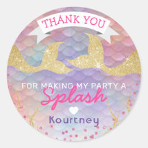 Festa de Sereia Mágica Obrigado