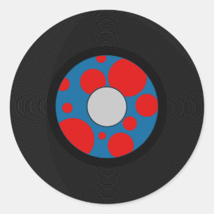 Adesivo Festa de Sock Hop de 4 de Julho