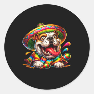 Adesivo Festa em Família do Cinco De Mayo Mexicana Inglês
