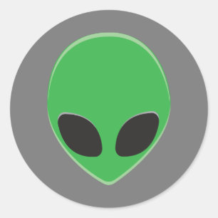 Adesivo Festa Espacial Alienígena Personalizada do Homem V
