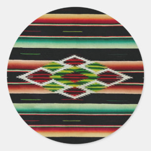 Adesivo Festa espanhola tradicional geral mexicana Serape