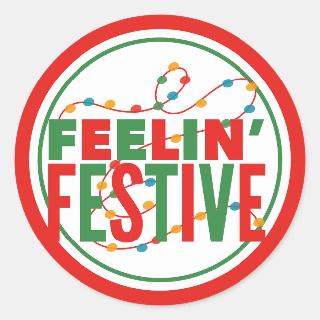 Adesivo Festa Festiva de Feelin (Frente)