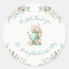 Adesivo Festa Floral Romântica de Rosas Vintage Shabby Chi