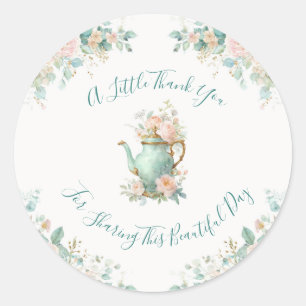 Adesivo Festa Floral Romântica de Rosas Vintage Shabby Chi