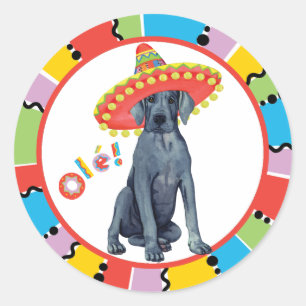 Adesivo Festa great dane