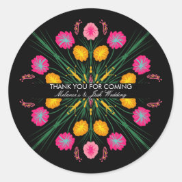 Adesivo Festa Partido Mexicano Casamento Desenhado Borbole