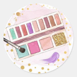 Adesivo Festa Spa Glitz Glam Glamor Rapariga Makeup Rosa D