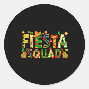 Adesivo Festa Squad Family Matando Cinco de Mayo
