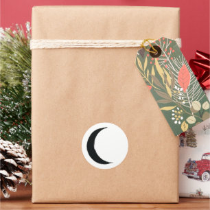 Adesivo Festa Zodioca do Crescente Negro Astrologia da Lua